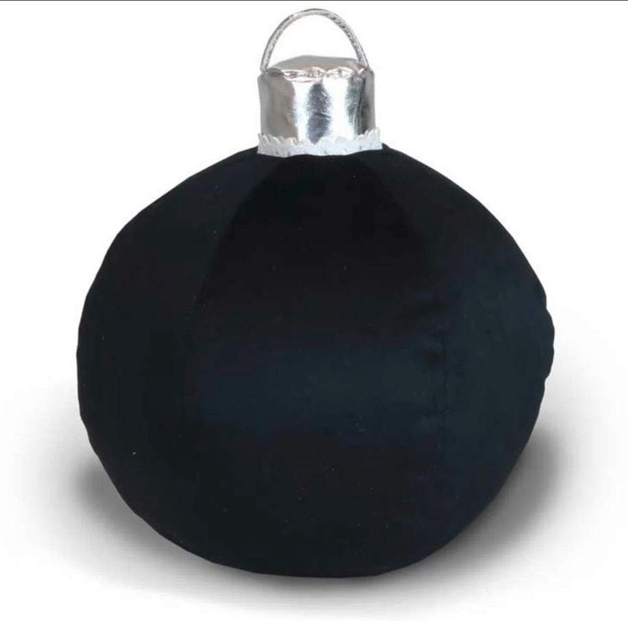 BOŽIĆNA FIGURA - crna, Basics, tekstil (25/25/30cm)