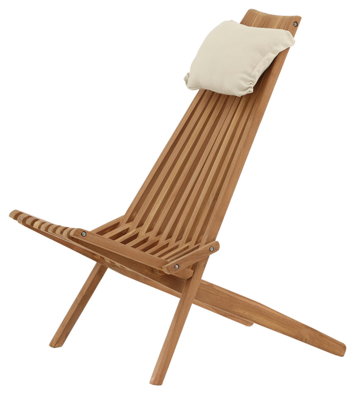 LOUNGEFÅTÖLJ  - guldfärgad, Klassisk, trä (86/100/68cm) - Gardenson