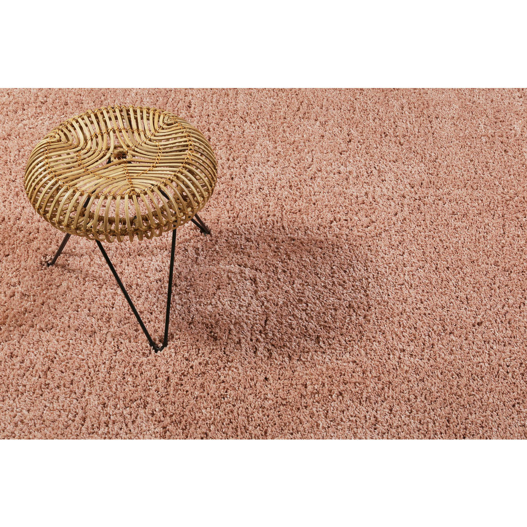 Thumbnail - Esprit Webteppich Live Nature, Rosa, Hellrosa, Textil, Uni, rechteckig, 133x200 cm, Textiles Vertrauen - Oeko-Tex®, Hohe...