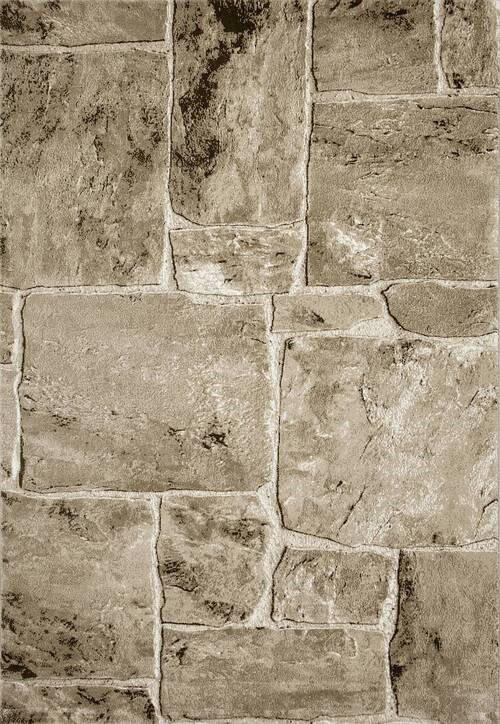 Webteppich Braun Naturfaser Tibet 80x150 cm