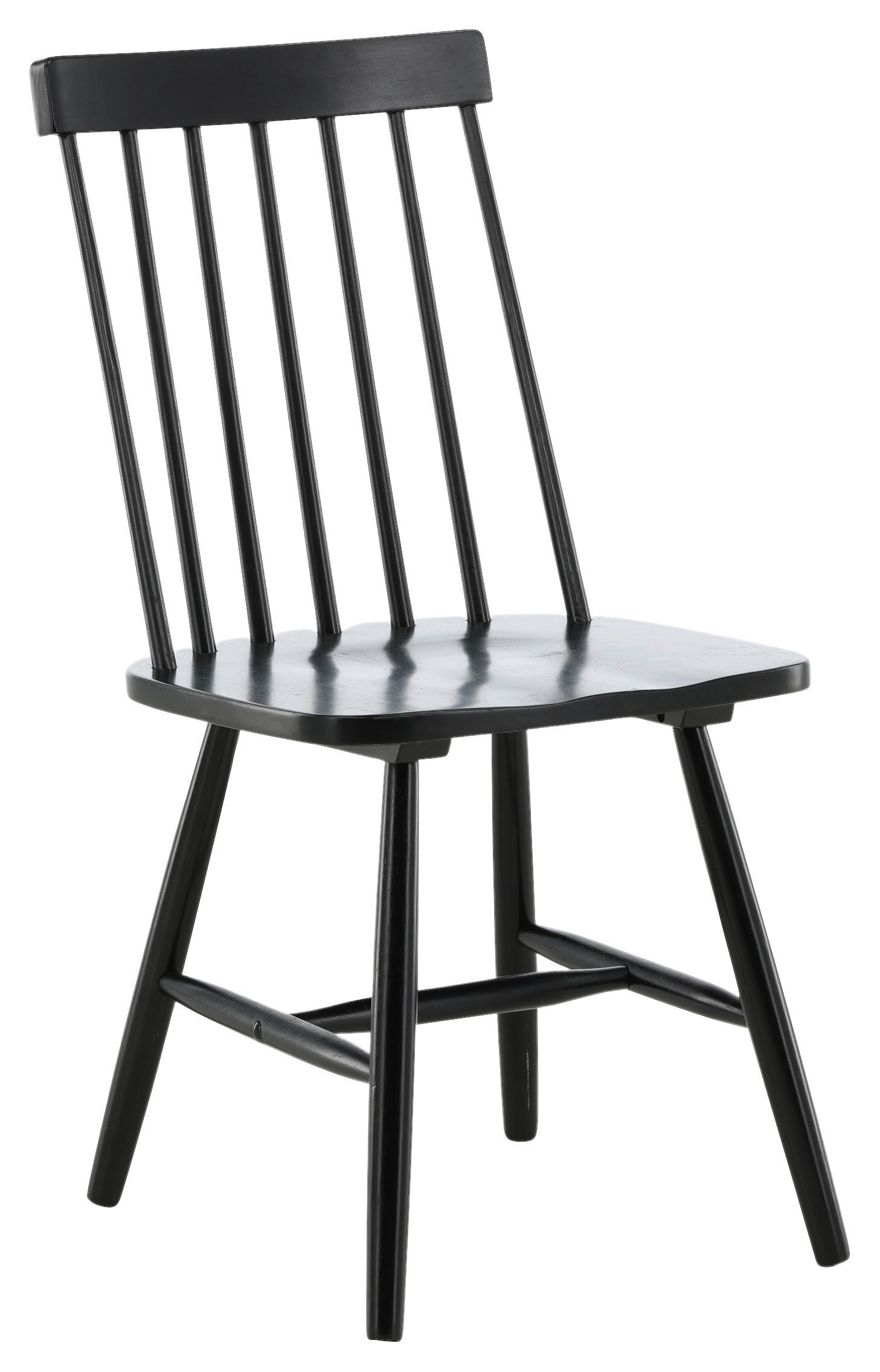 STOLSET 2 styck  - svart, Design, trä (43/87/55cm) - Livetastic