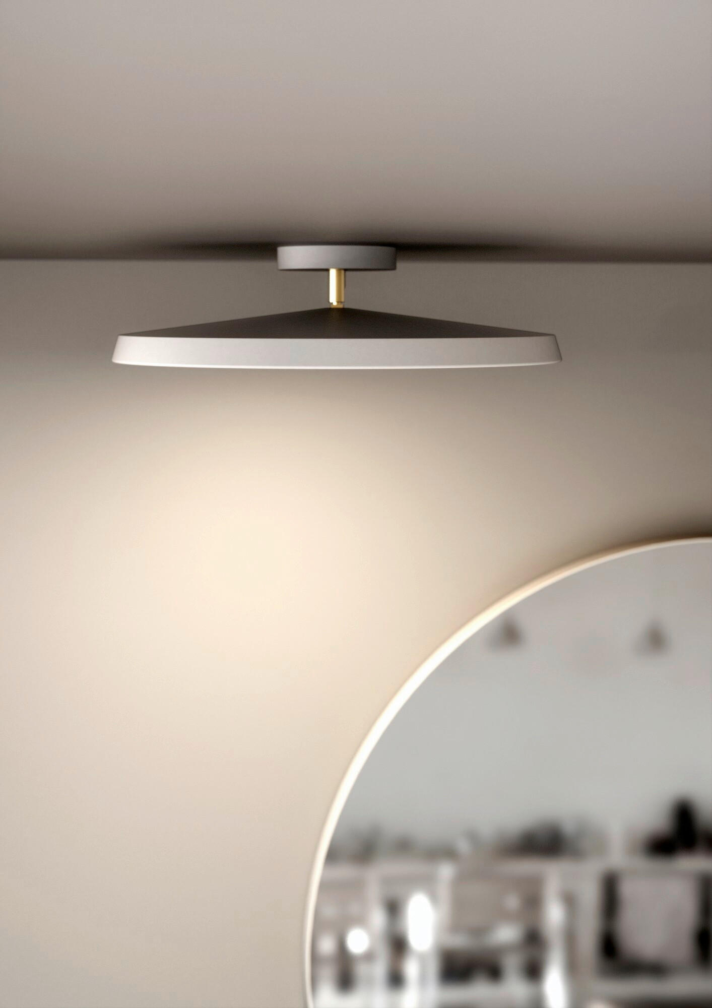LED-DECKENLEUCHTE 38,5/11,8 cm   - Weiß, KONVENTIONELL, Metall (38,5/11,8cm) - Nordlux