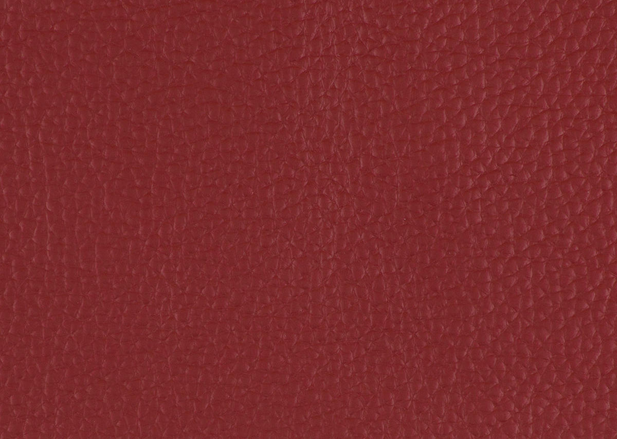 RELAXSESSEL in Leder Rot  - Chromfarben/Rot, Design, Leder/Metall (74/105/82cm) - Welnova