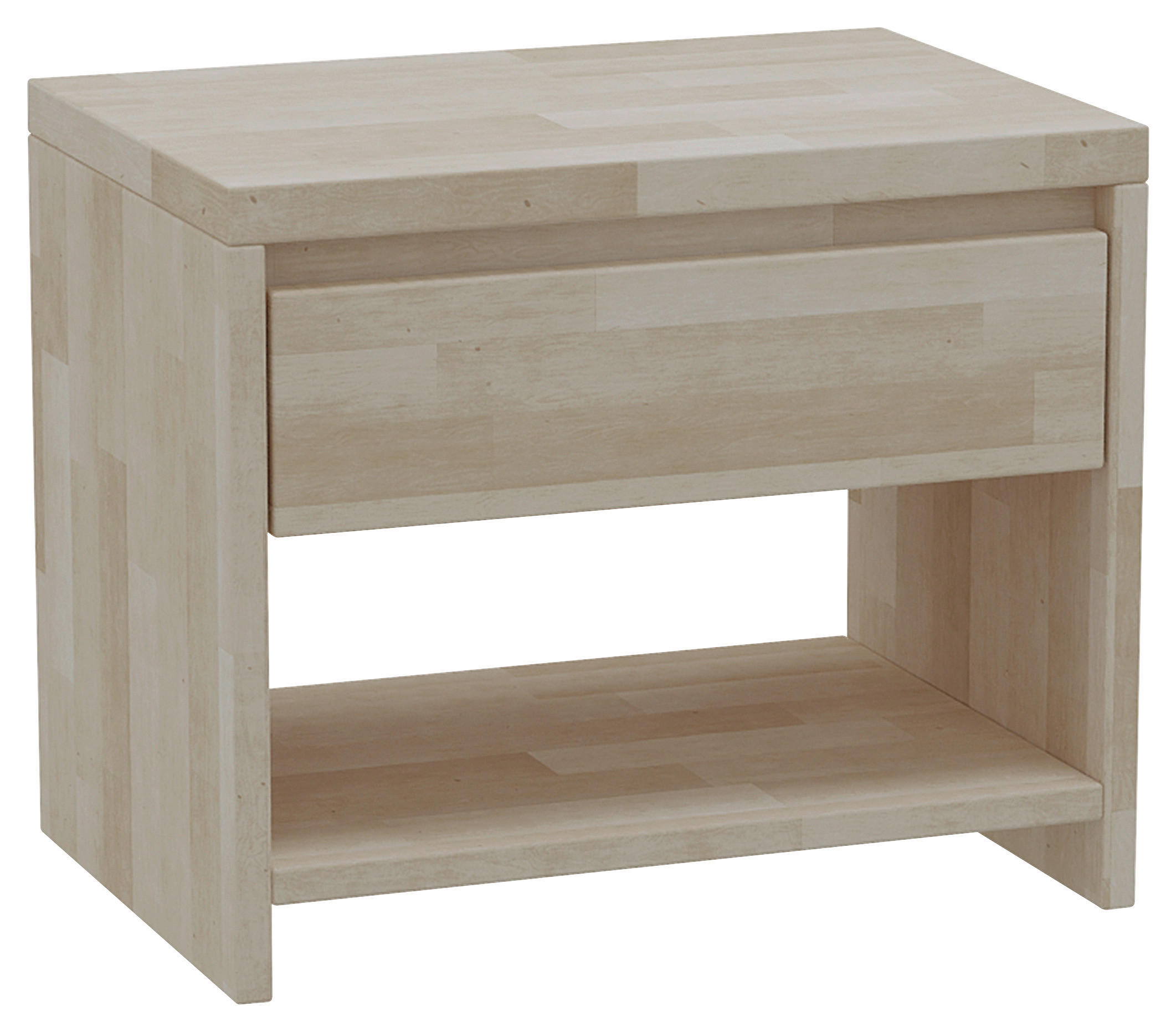 NOČNÍ STOLEK, buk, 50/45/35 cm - Basics, dřevo (50/45/35cm) - Linea Natura