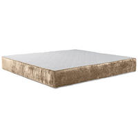 TASCHENFEDERKERNMATRATZE 180/200 cm Höhe ca. 25 cm 7 -Zonen - Beige/Weiß, Trend, Textil (180/200cm) - Esposa