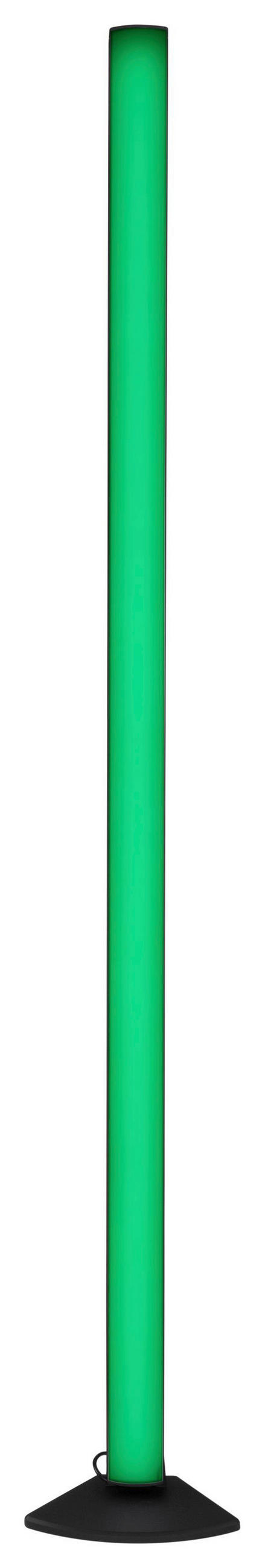 LED-STEHLEUCHTE 17,5/13/121,5 cm    - Schwarz/Weiß, LIFESTYLE, Kunststoff (17,5/13/121,5cm) - Novel