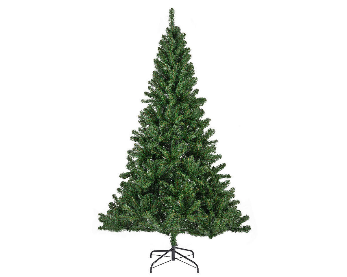 WEIHNACHTSBAUM 180 cm  - Grün, Basics, Kunststoff/Metall (116/180cm) - X-Mas
