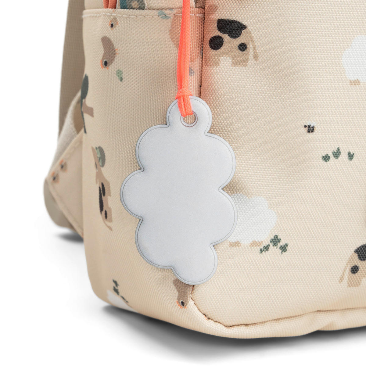 KINDERRUCKSACKSET - Beige/Hellgrau, Basics, Kunststoff/Textil (19/9/26cm) - done by deer