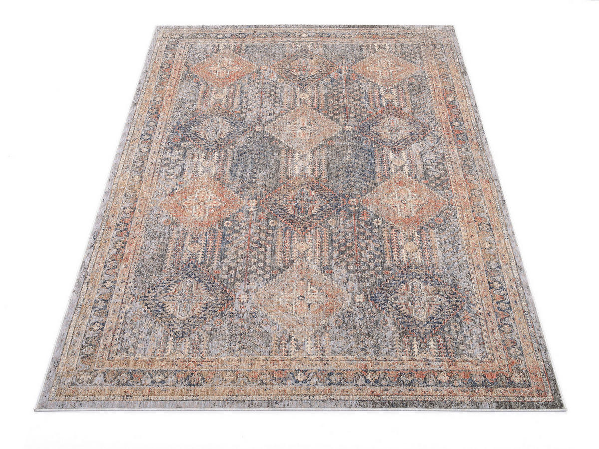 WEBTEPPICH 200/290 cm Trojes Grau  - Grau, Design, Textil (200/290cm) - Novel