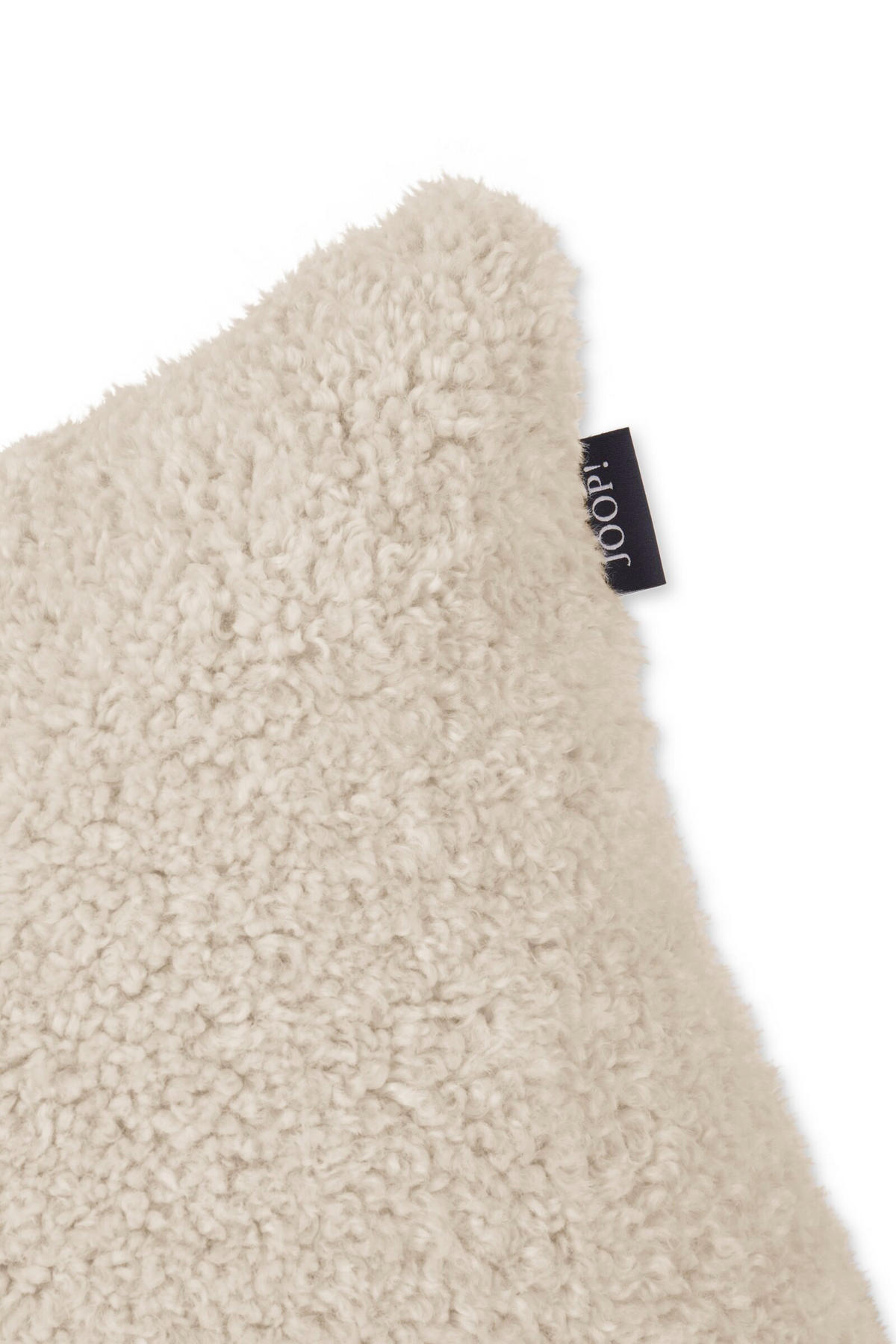 KISSENBEZUG CURLY 50/50 cm  - Creme/Weiß, Basics, Textil (50/50cm) - Joop!