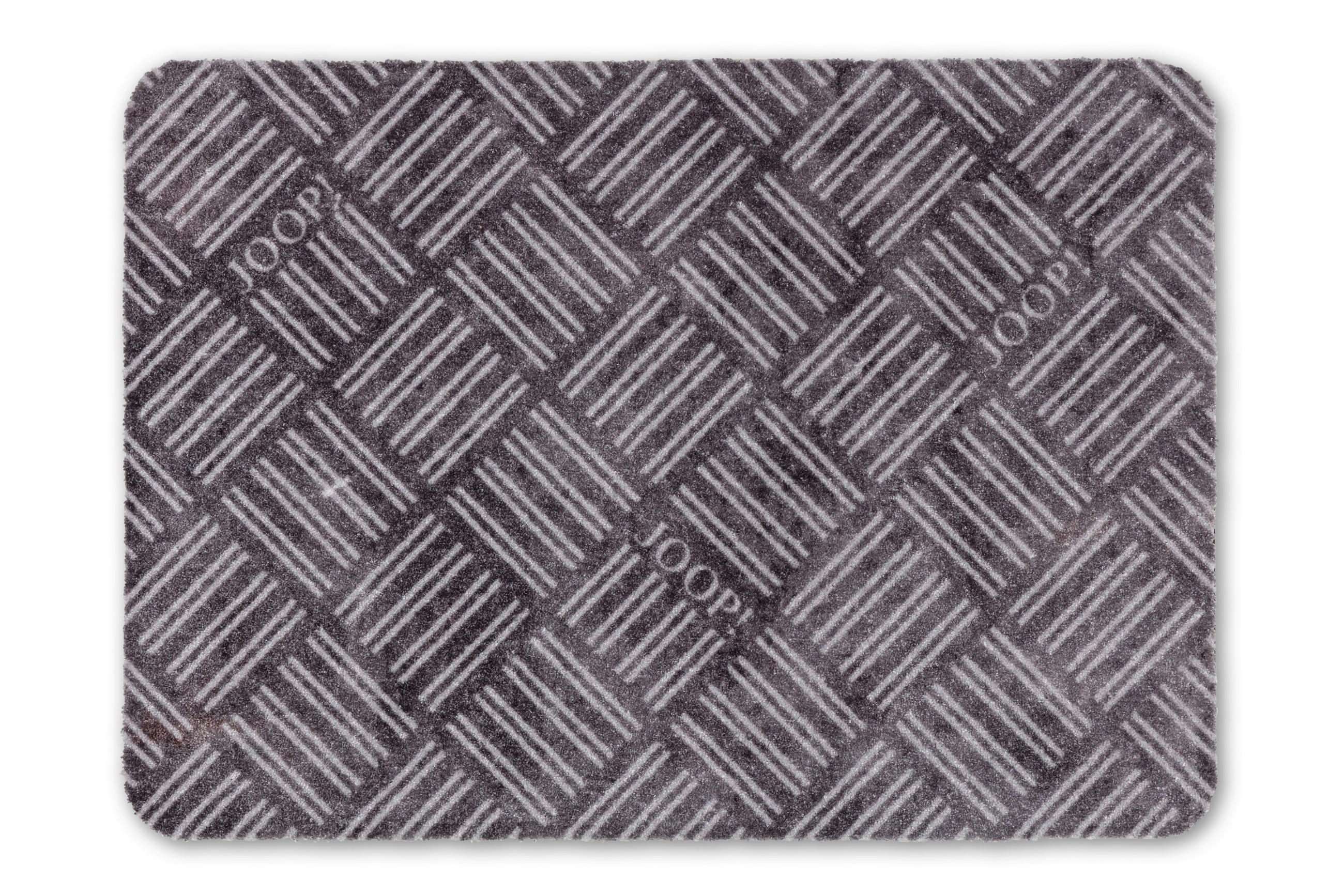 FUSSMATTE - Grau, Design, Kunststoff (50/70cm) - Joop!