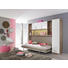 KLAPPBETT 90/200 cm - Eichefarben/Weiß, Design (90/200cm) - Carryhome KLAPPBETT 90/200 cm - Eichefarben/Weiß, Design (90/200cm) - Carryhome
