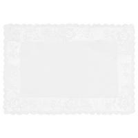 PLATZDECKCHEN Textil Weiß 35/50 cm  - Weiß, LIFESTYLE, Textil (35/50cm)
