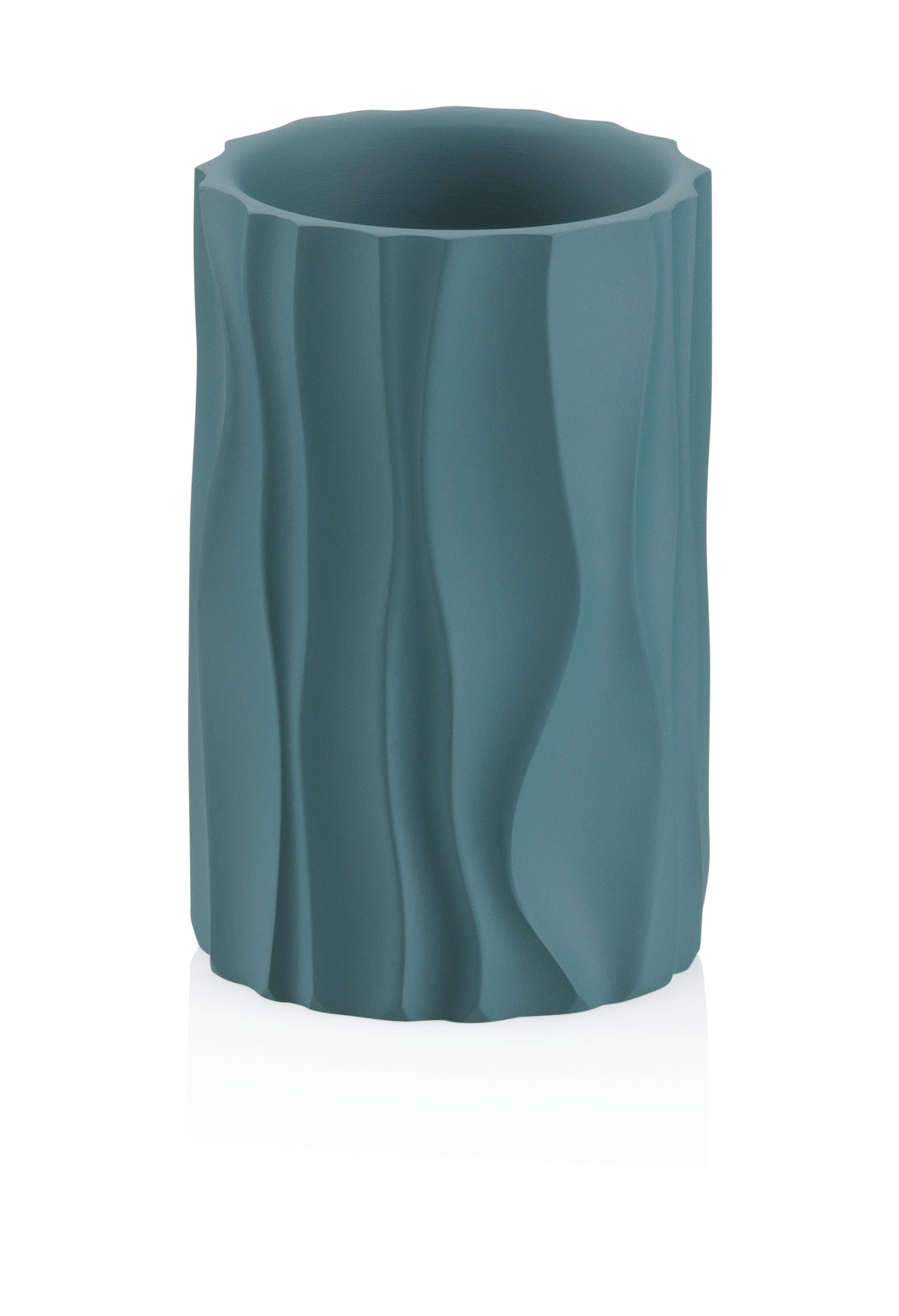 ZAHNPUTZBECHER Merida  - Petrol, Basics, Kunststoff (7/10,5cm) - Kela