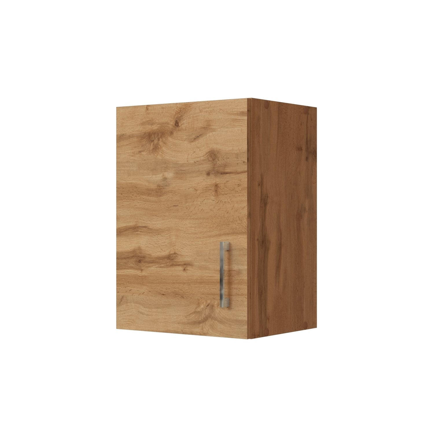 KÜCHENOBERSCHRANK 40/57/34 cm  in Eiche Wotan  - Chromfarben/Eiche Wotan, MODERN, Holzwerkstoff/Metall (40/57/34cm) - Held