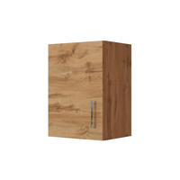 KÜCHENOBERSCHRANK 40/57/34 cm  in Eiche Wotan  - Chromfarben/Eiche Wotan, MODERN, Holzwerkstoff/Metall (40/57/34cm) - Held