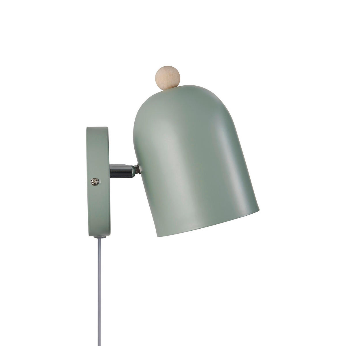WANDLEUCHTE Gaston 19.5/19,5/19,5 cm  - Schilfgrün, Design, Metall (19.5/19,5/19,5cm) - Nordlux