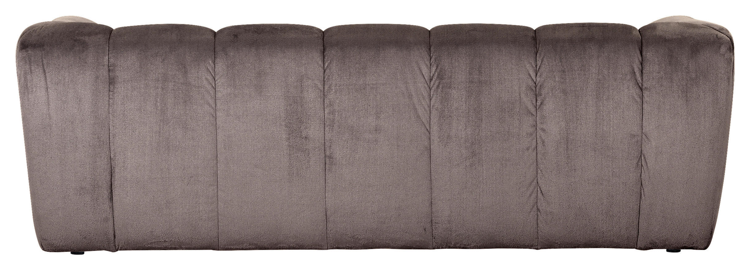 Thumbnail - Carryhome Bigsofa, Schlamm, Textil, 2-3-Sitzer, 220x67x106 cm, Rücken echt, Wohnzimmer, Sofas & Couches, Sofas, Bigsofas