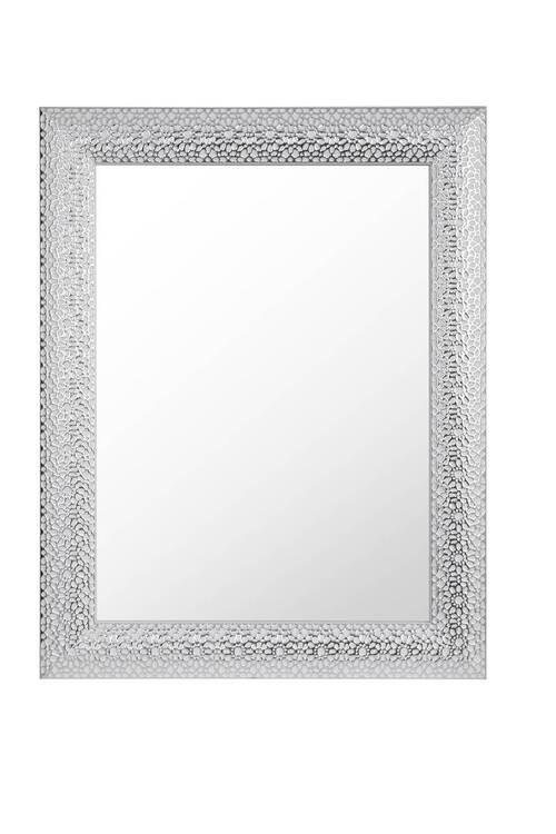 FALI TÜKÖR 55/70/3 cm    - ezüst/fehér, Lifestyle, műanyag/Üveg (55/70/3cm) - Xora