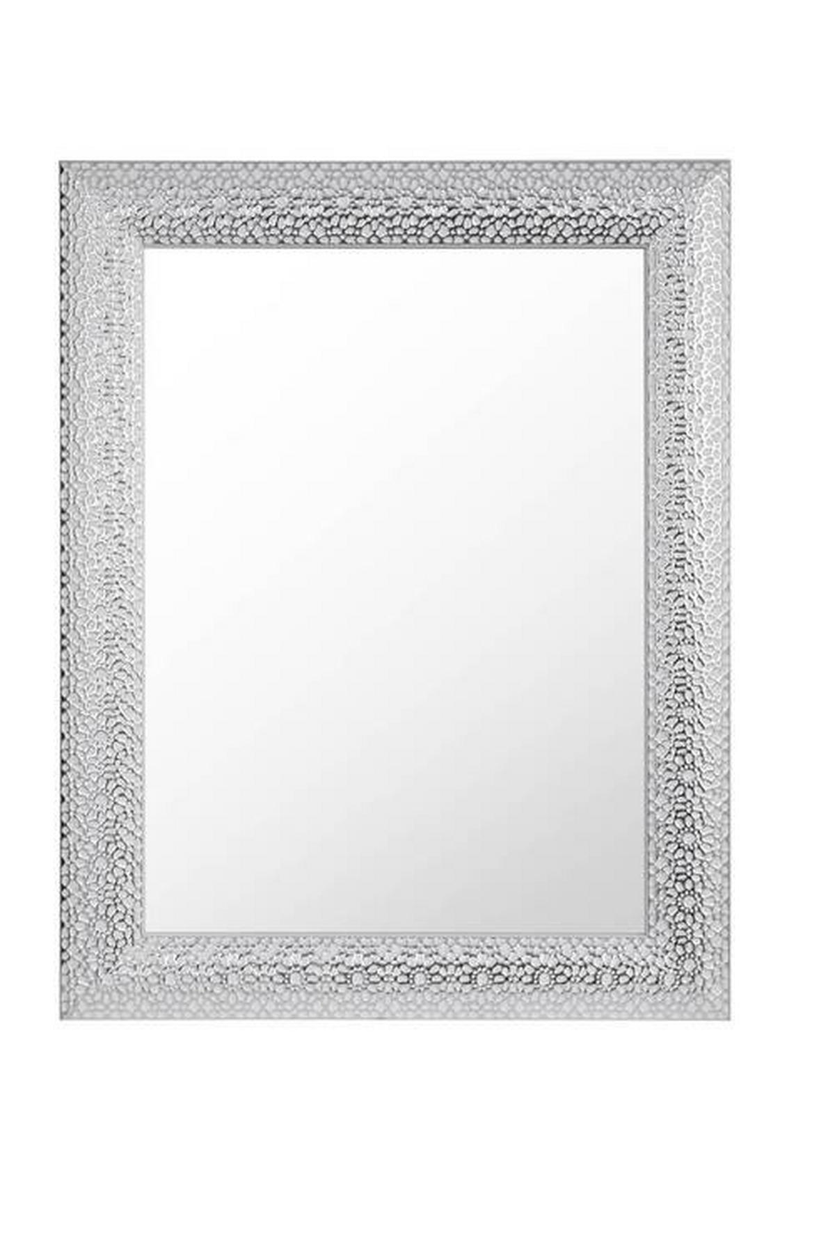 FALI TÜKÖR 55/70/3 cm    - ezüst/fehér, Lifestyle, műanyag/Üveg (55/70/3cm) - Xora