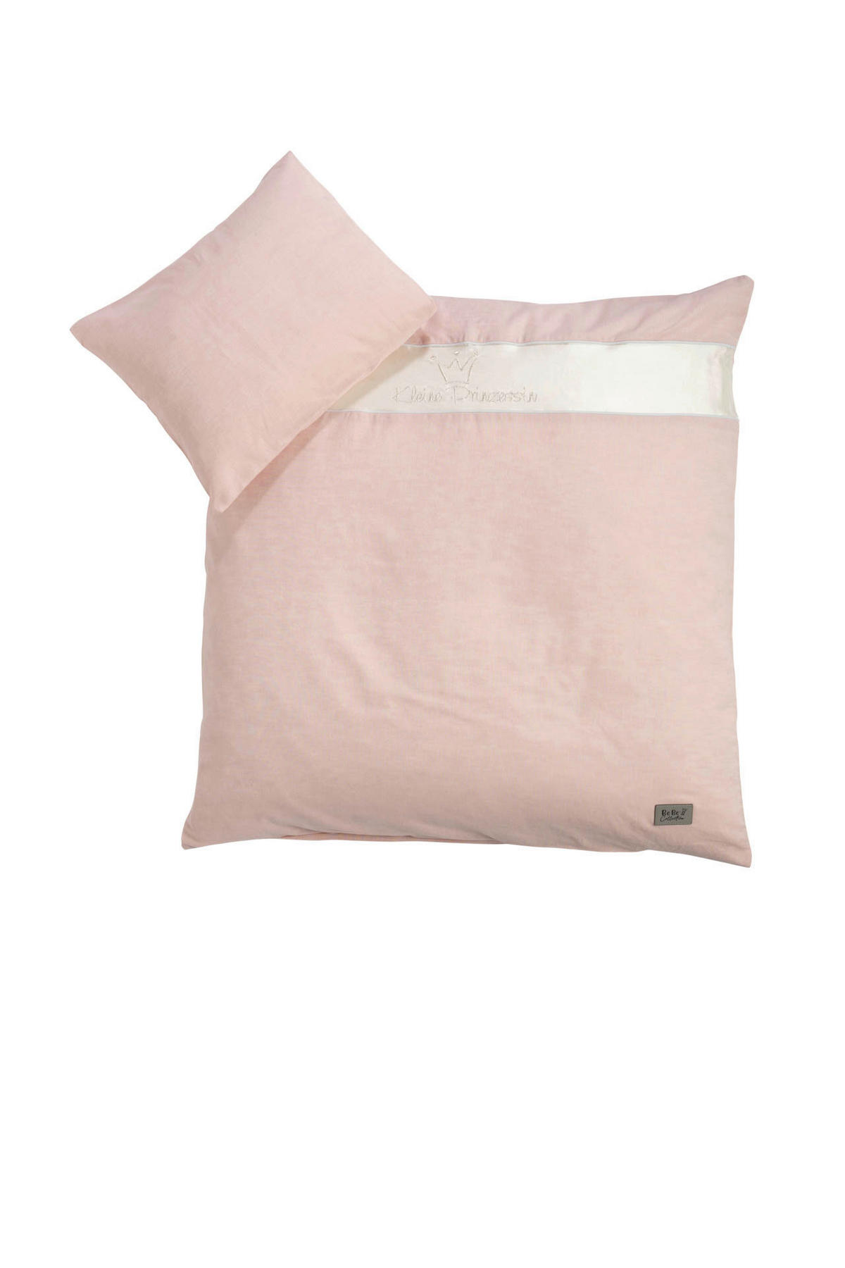 BABYBETTWÄSCHE Prinz & Prinzessin 2023 80/80 cm  - Rosa, Basics, Textil (80/80cm) - Bebe's Collection