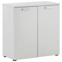 AKTENSCHRANK Hellgrau  - Hellgrau, KONVENTIONELL, Holzwerkstoff (80,2/84,2/41cm) - MID.YOU
