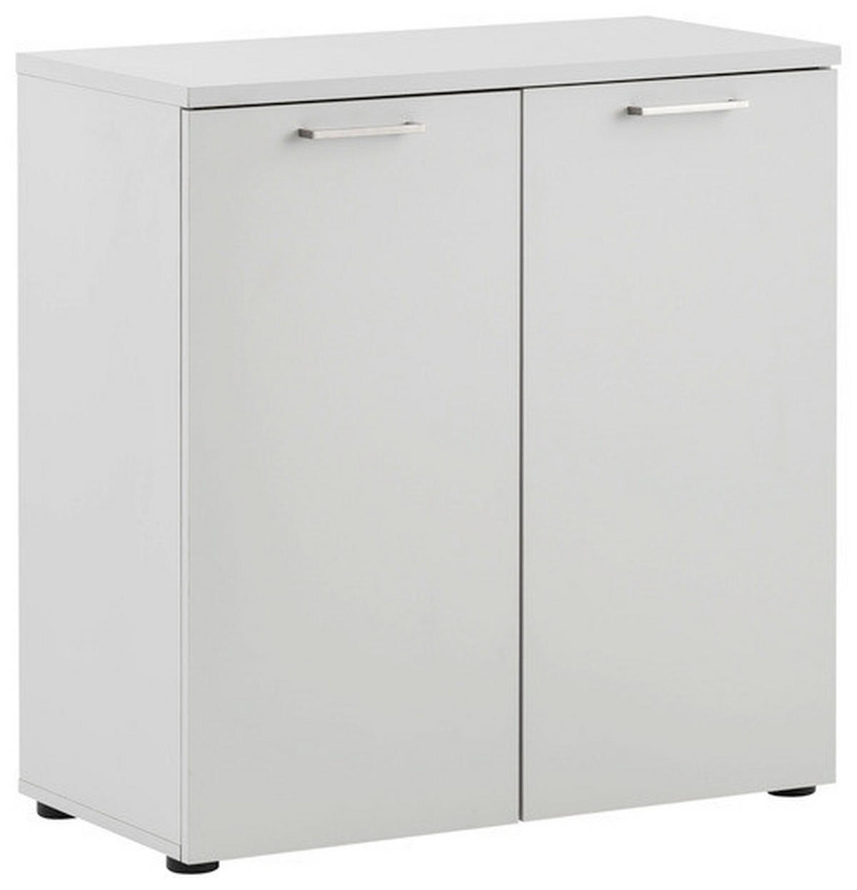 AKTENSCHRANK Hellgrau  - Hellgrau, KONVENTIONELL, Holzwerkstoff (80,2/84,2/41cm) - MID.YOU