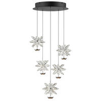 LED-PENDELLEUCHTE 42/170 cm    - Klar/Chromfarben, Basics, Glas/Metall (42/170cm) - Brilliant