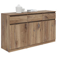 KOMMODE  in 135/81/42 cm  - Eichefarben, KONVENTIONELL, Holzwerkstoff (135/81/42cm)