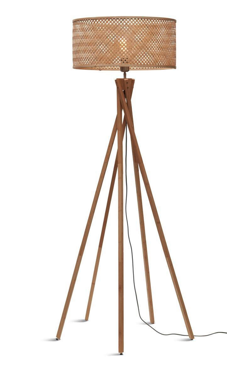 STEHLEUCHTE 53/53/146 cm - Naturfarben, Trend (53/53/146cm) - Good & Mojo