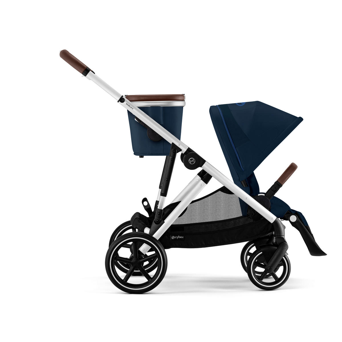 DJEČJA KOLICA  GAZELLE S  - tamno plava/srebrne boje, Basics, tekstil/metal (93-106/65/100-110cm) - Cybex