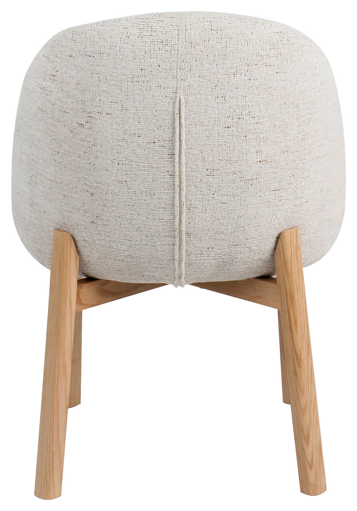 ARMLEHNSTUHL  in Samt  - Beige/Naturfarben, MODERN, Holz/Textil (58/82/60cm) - MID.YOU