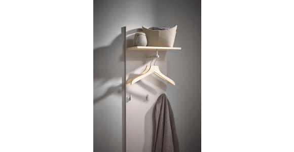 GARDEROBENPANEEL  in 40/170/28 cm  - Kaschmir, Design, Holzwerkstoff (40/170/28cm) - Voleo