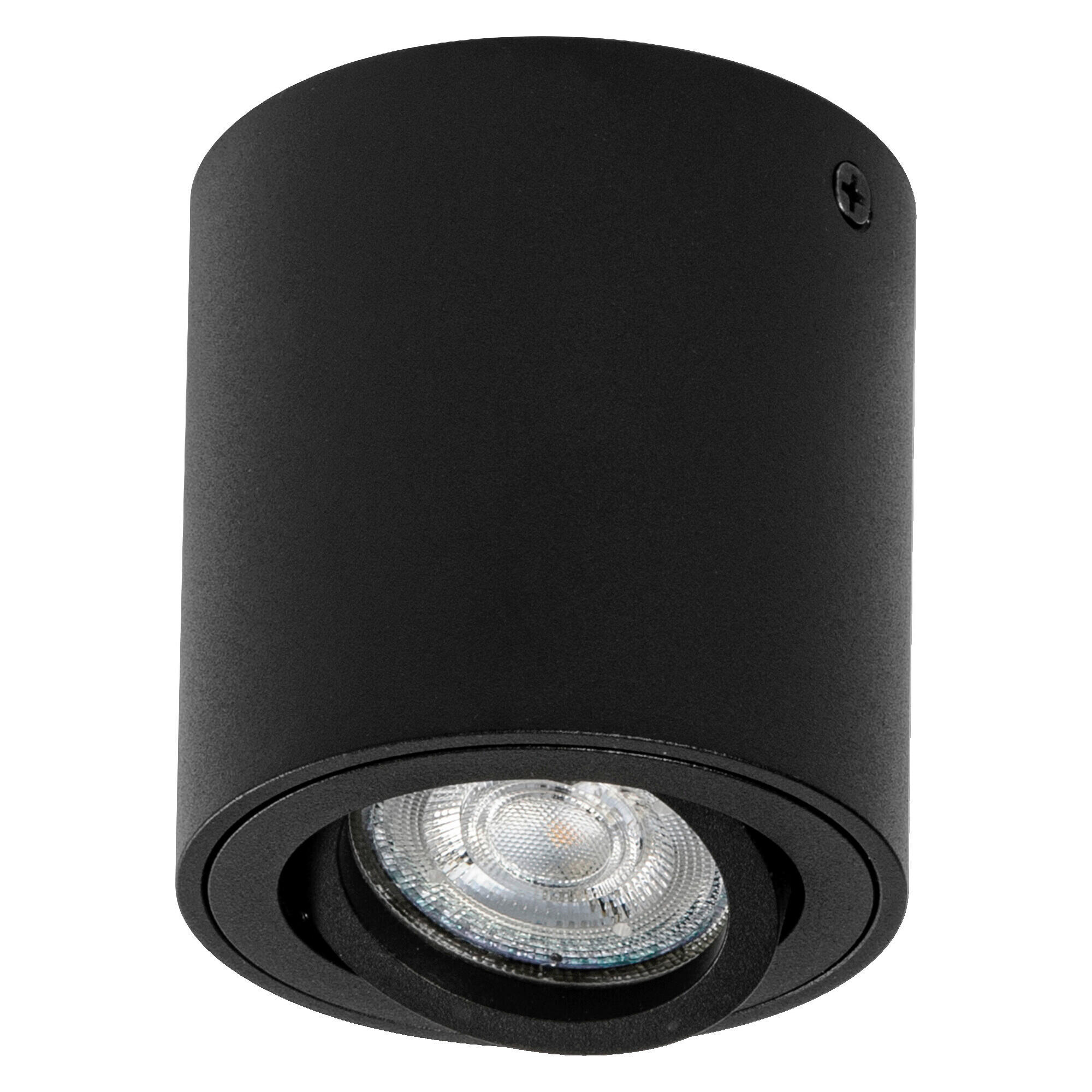 LED-DECKENLEUCHTE 8/9,5 cm   - Schwarz, Basics, Metall (8/9,5cm) - Osram