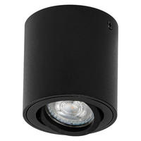 LED-DECKENLEUCHTE 8/9,5 cm   - Schwarz, Basics, Metall (8/9,5cm) - Osram