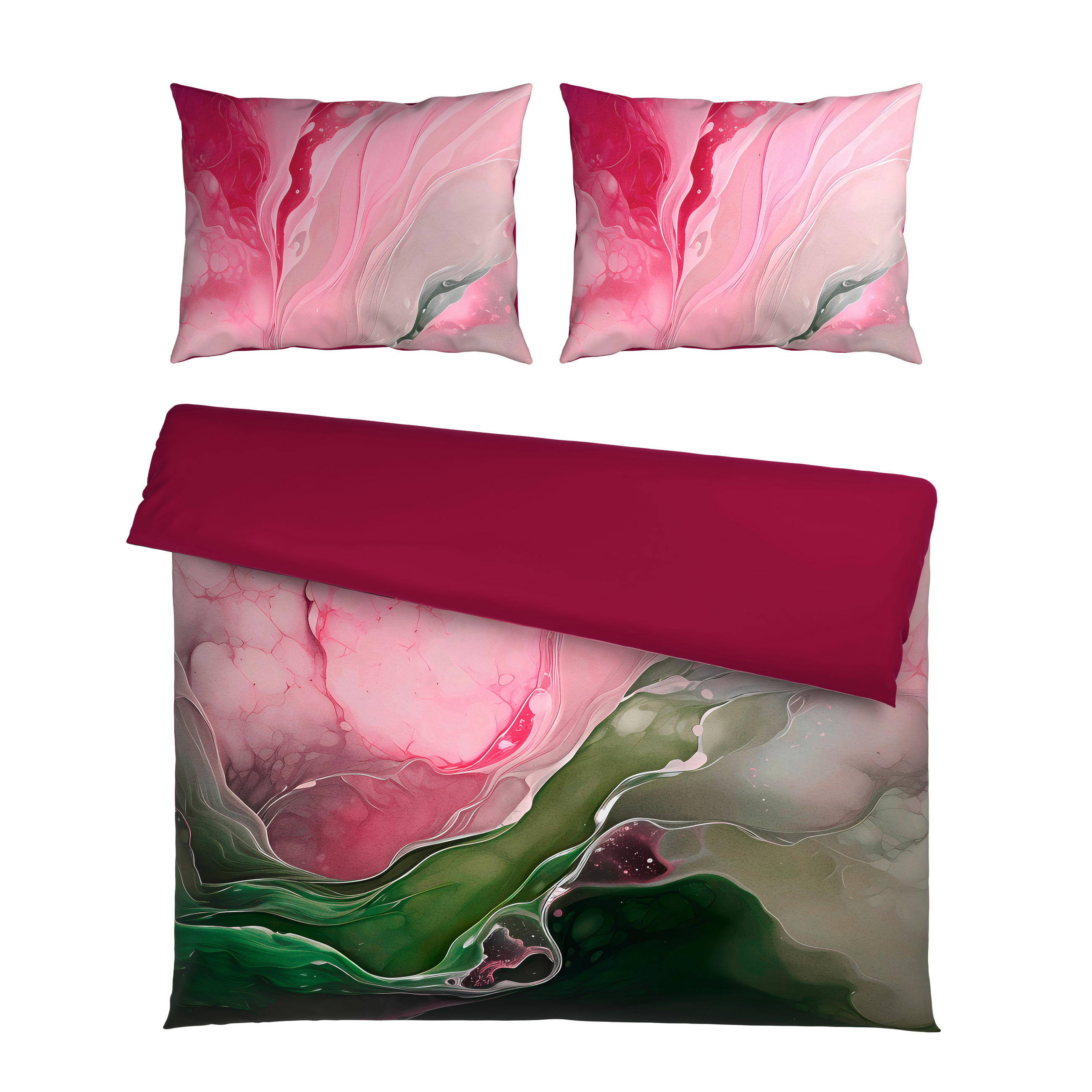 KÉTOLDALAS ÁGYNEMŰHUZAT 220/200 cm  - pink, textil (220/200cm) - Esposa