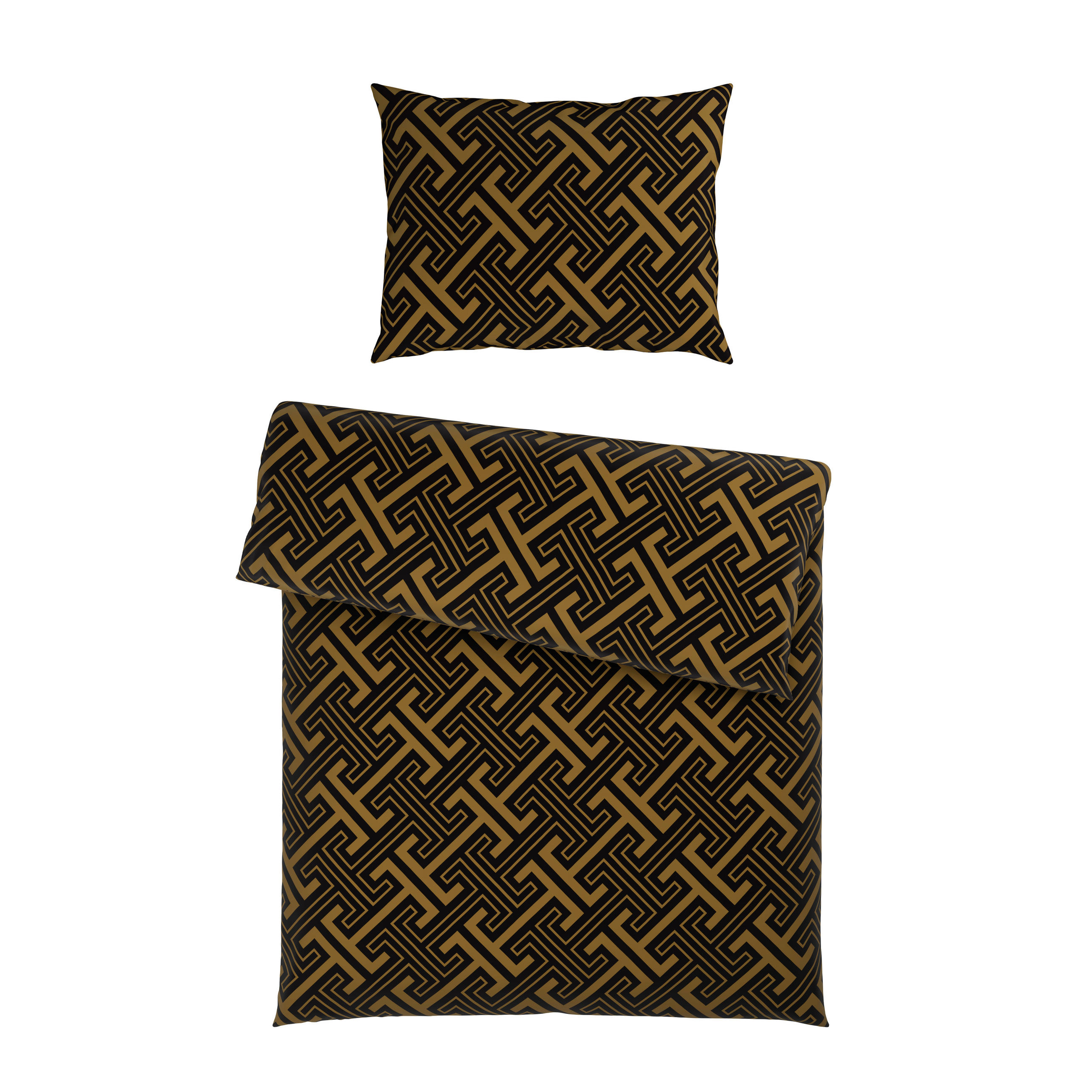 BETTWÄSCHE Satin 140/200 cm  - Creme, Design, Textil (140/200cm) - Ambia Home