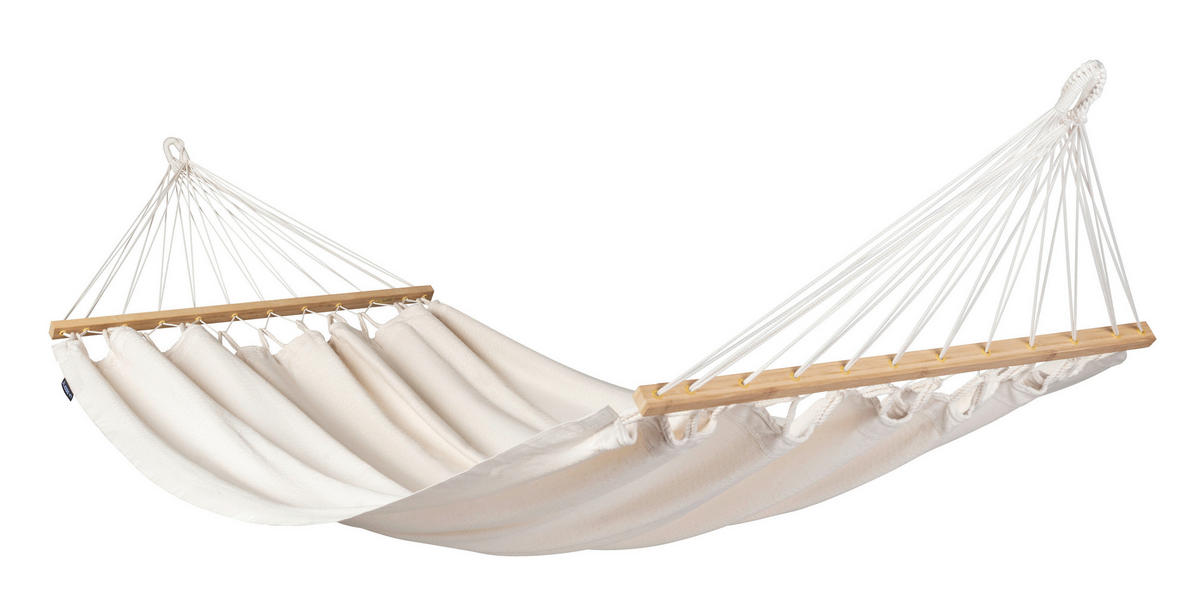 HOUPACÍ SÍŤ  - bílá, Konvenční, dřevo/textil (140/300cm) - La Siesta