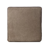 PODUŠKA NA SEDENIE, 40/40/6 cm - bahenná hnedá, Basics, textil (40/40/6cm) - Novel