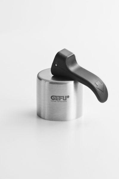 ZATVARAČ ZA FLAŠE - boja nerđajućeg čelika/crna, Osnovno, metal/plastika (8,0cm) - Gefu