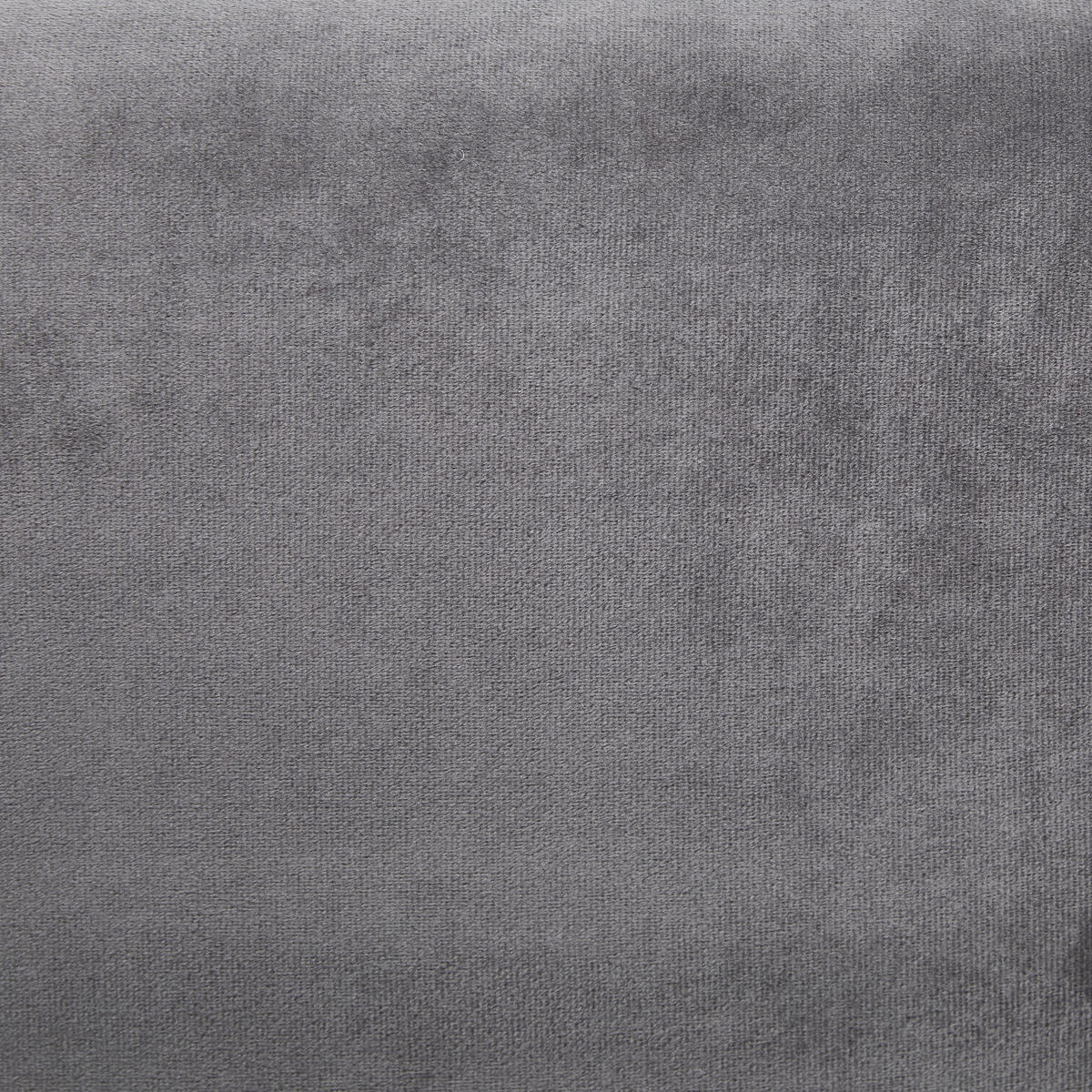SITZBANK 113/42/48 cm Samt Grau  - Schwarz/Grau, MODERN, Textil (113/42/48cm) - Novel
