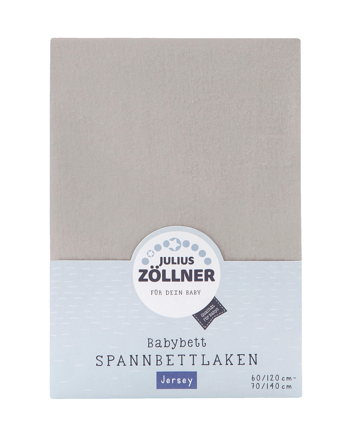 KINDERSPANNBETTTUCH 70/140 cm   - Taupe, Basics, Textil (70/140cm) - Zöllner