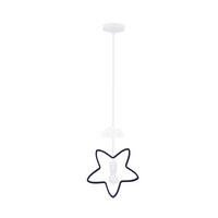 DJEČJA VISEĆA SVJETILJKA    36/10/110 cm    Single  - bijela/crna, Basics, drvni materijal/metal (36/10/110cm)