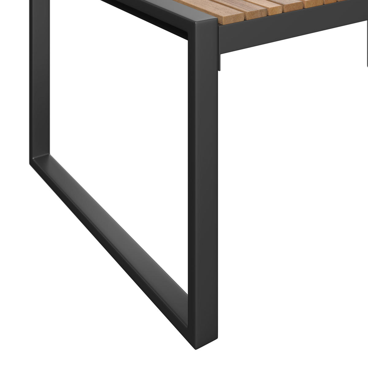 LOUNGETISCH  - Grau, MODERN, Holz/Metall (110/45/62cm) - Ambia Garden