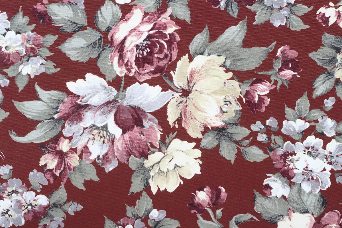 BANKAUFLAGE Blume  - Terracotta, KONVENTIONELL, Textil (44/8/140cm) - Siena Garden