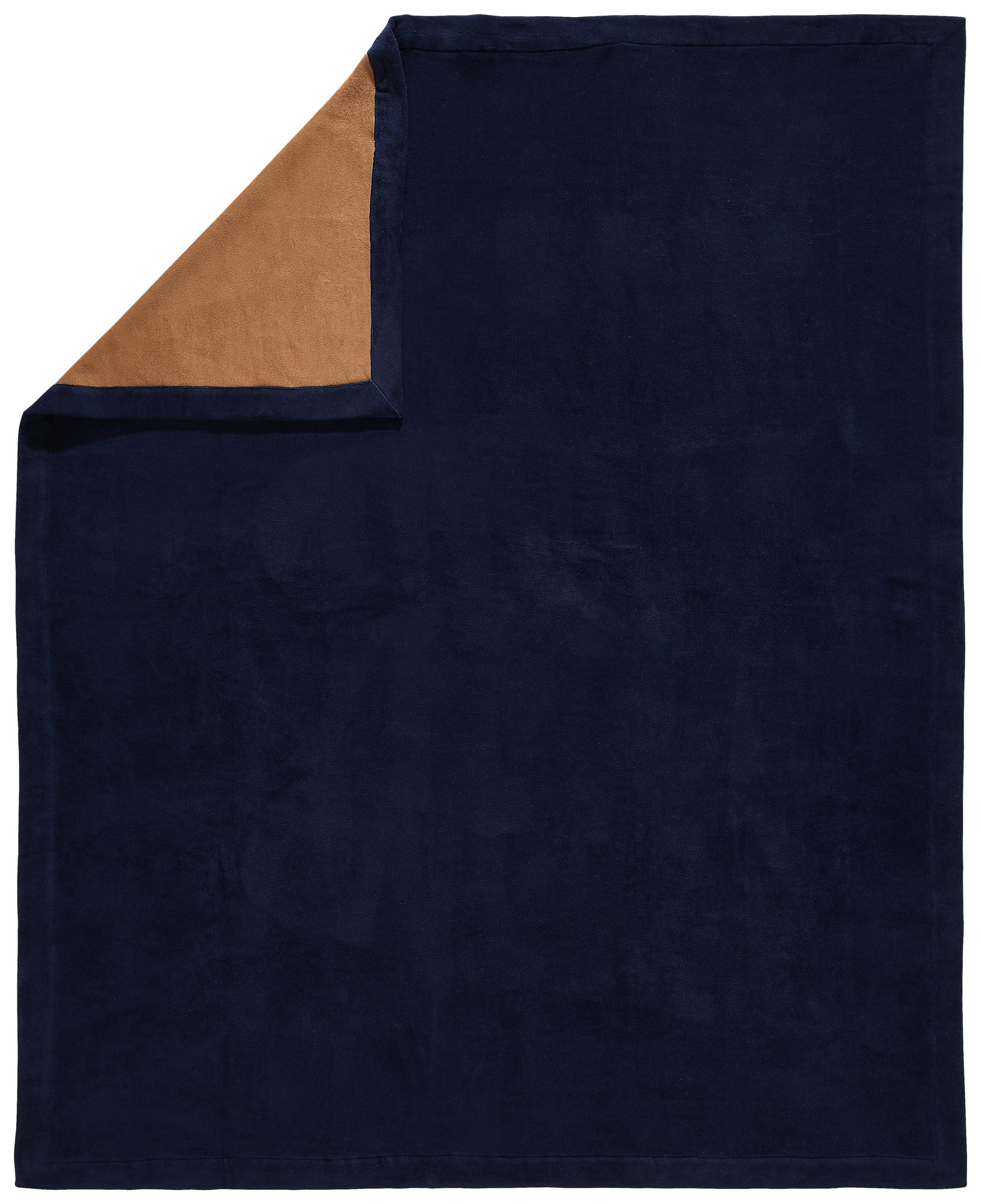 WOHNDECKE 150/200 cm  - Blau/Goldfarben, Basics, Textil (150/200cm) - Dieter Knoll