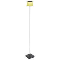 BREZŽIČNA STOJEČA SVETILKA     14/14/120 cm          - črna/temno zelena, Design, kovina/umetna masa (14/14/120cm) - Globo