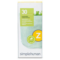 KOMPOSTOVATELNÝ SÁČEK  4L l - světle zelená, Basics, plast (4Ll) - Simplehuman