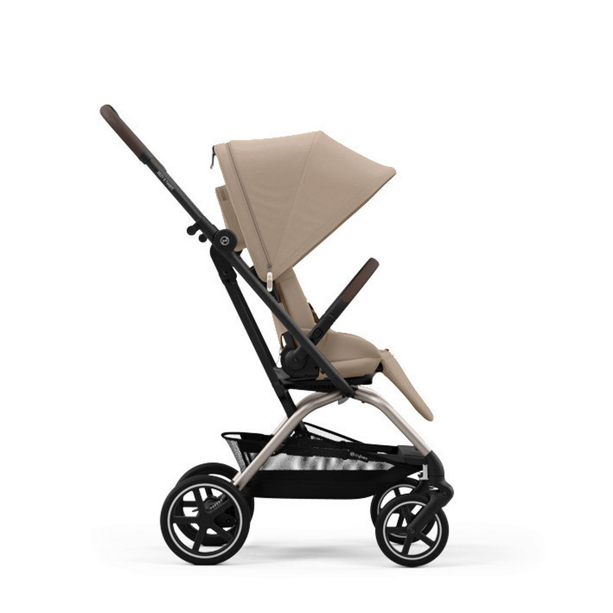 BUGGY Eezy S Twist+2  - Taupe/Beige, Basics, Kunststoff/Textil (80.5/45/105cm) - Cybex
