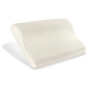 Nackenkissen - Weiß, Basics, Textil (50/31/8/5cm) - Tempur